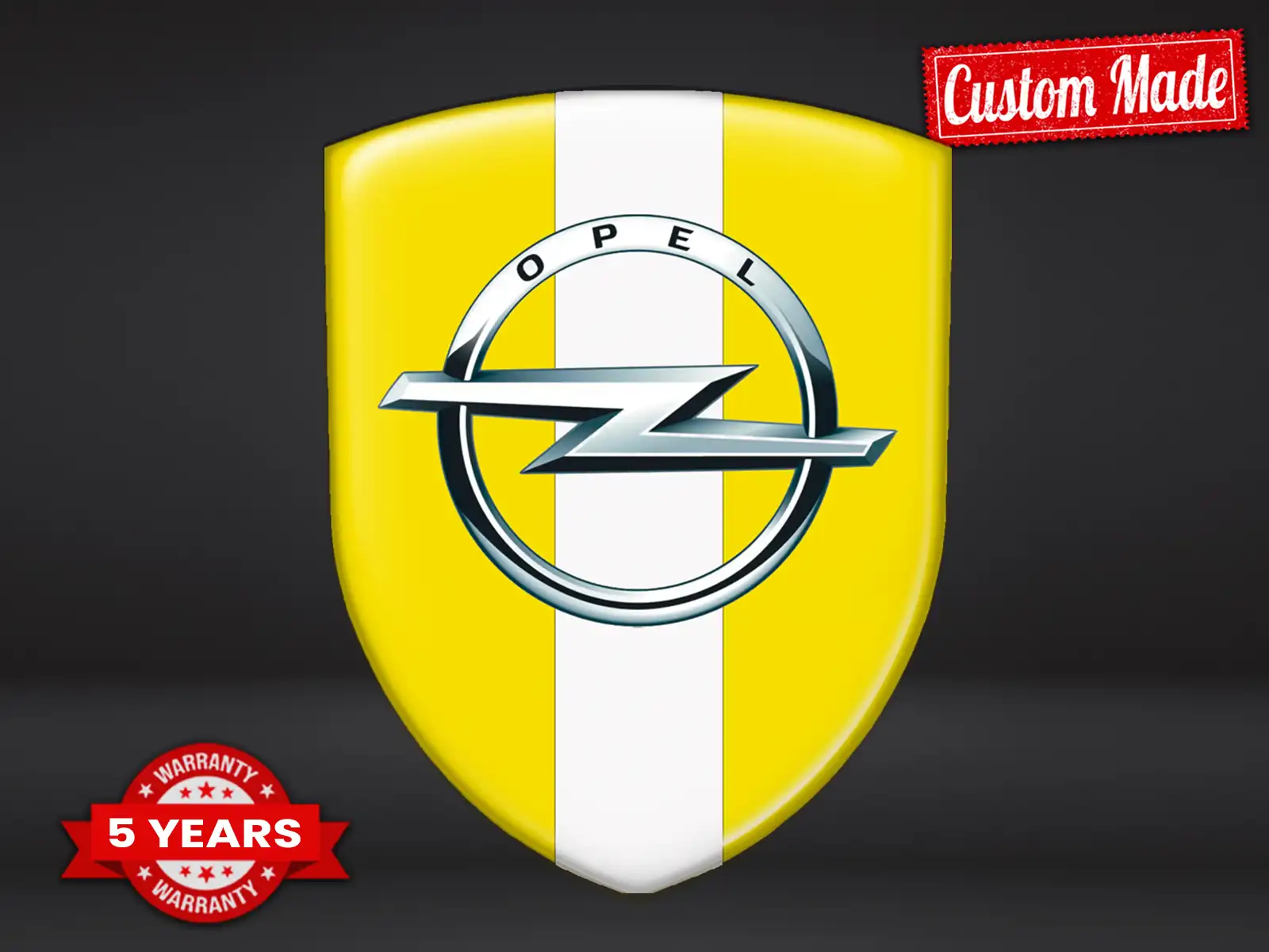 Opel Emblema Con Relieve Alta Calidad Profesional Personalizable